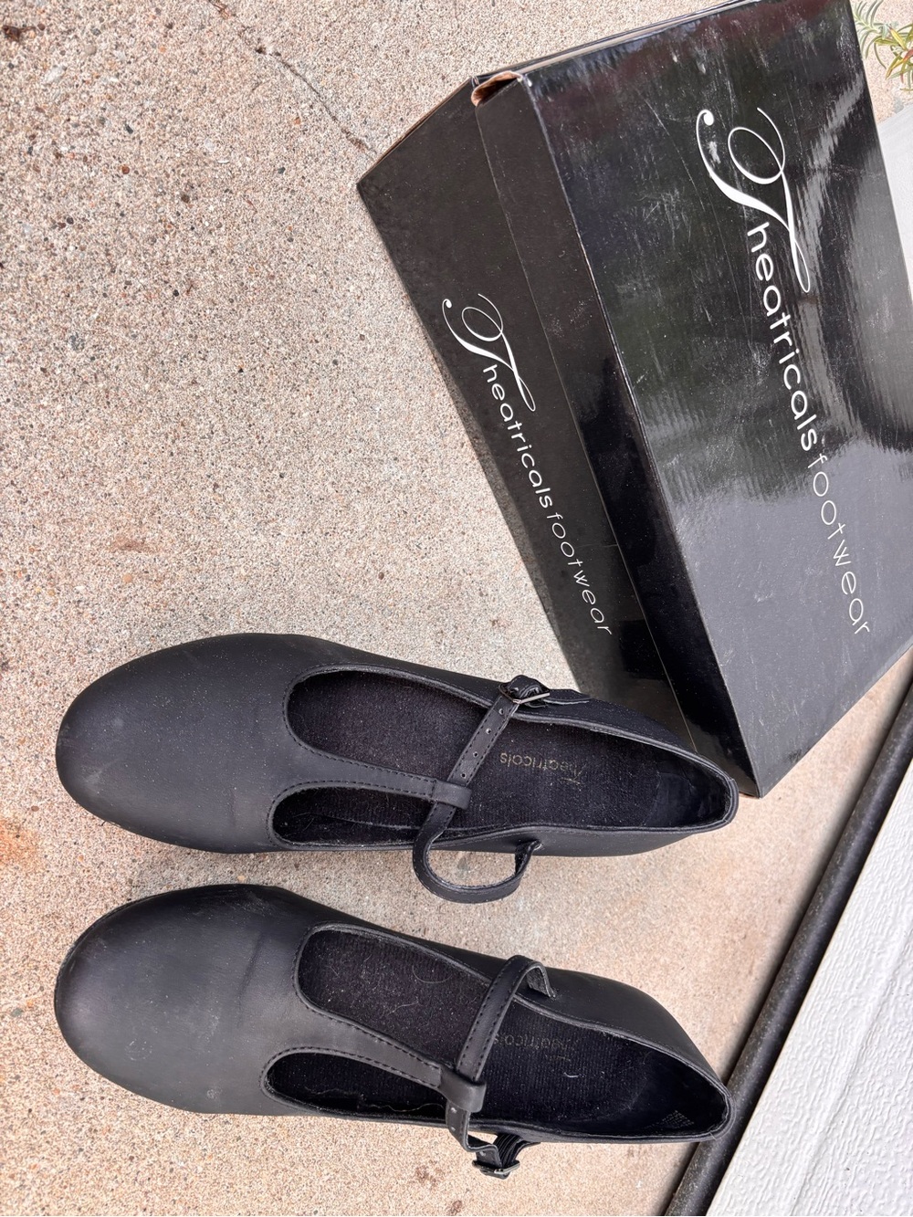 Theatricals brand - black Mary Jane Block Heel “character shoes”
